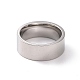 201 кольцо из нержавеющей стали для женщин RJEW-I089-34B-P-2