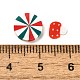 Thème de noël cabochons en pâte polymère faits à la main&nbsp;CLAY-Q004-02A-3