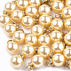 Colgantes de perlas de imitación de plástico abs MACR-T022-03F-1
