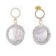 Natural Pearl Dangle Earring EJEW-JE03912-03-3