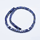 Chapelets de perles en lapis-lazuli naturel G-E444-25-6mm-2
