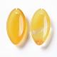 Natural Yellow Agate Pendants G-F697-D04-2