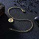 Модные браслеты из латунного шарма BJEW-BB32146-4