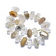 Perles de quartz dendritiques naturelles G-E530-01J-2