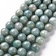 Chapelets de perles en amazonite naturelle G-S333-10mm-005-1