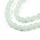 Chapelets de perles en verre imitation jade GLAA-N045-002-B01-5