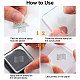 Tampons transparents en plastique pvc personnalisés DIY-WH0448-0015-7