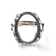 925 componenti dell'anello regolabile in argento sterling&nbsp;STER-C011-04AS-2