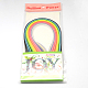 150Strips Mixed Colors 5MM Wide Quilling Paper Strips DIY-R025-05-3