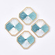Four-color Polyester Thread Woven Pendants FIND-S319-03D-1