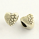 Tibetano in lega di zinco di stile europeo grandi perle del foro MPDL-R035-022-1