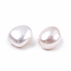 Perle di perle keshi barocche naturali PEAR-N020-P14-3