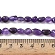 Natürlichen Amethyst Perlenstränge&nbsp;G-J280-08-3