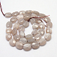 Chapelets de perles de sunstone naturelle naturelles X-G-G214-8x10mm-18-2