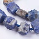 Abalorios de lapislázuli naturales hebras G-G543-01-3