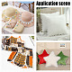 Pompon en polyester&nbsp;DIY-WH0683-64-5