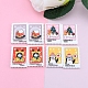 Cabochons de résine de timbre de noël XMAS-PW0001-220-3