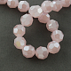 Electroplate Glass Beads Strands EGLA-R018-8mm-M-2