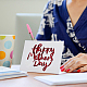 Globleland „Happy Father's Day“-Stanzformen „Happy Mother's Day“-Stanzformen aus Karbonstahl zum Selbermachen „Happy Dad's Day“ Happy Mom's Day-Prägeschablonenvorlage für die Kartenherstellung DIY-WH0309-773-2