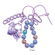 Bracelet porte-clés perlé pour femme JX425B-2
