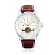 High Quality Stainless Steel Leather Wrist Watch WACH-A002-12-1