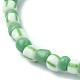 Bracelets extensibles en perles de verre BJEW-JB09510-3