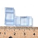 Transparent Acrylic Carrier Beads PL873Y-2-5
