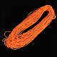 Плетеные имитация кожаные шнуры LC-S005-064-2