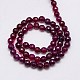 Natural Agate Beads Strands G-G580-6mm-14-2