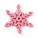 Fiocco di neve feltro tessuto tema natale decorare DIY-H111-A04-1