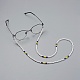 Chaînes de lunettes de perles de rocaille de verre AJEW-EH00006-01-5