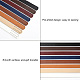 Superfindings 8 pz 8 colori pu cinghie per borse in similpelle FIND-FH0004-99-4