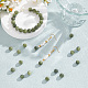 OLYCRAFT 200pcs 8mm Natural Taiwan Jade Beads Nature Jasper Beads Round Loose Gemstone Beads Energy Stone for Bracelet Necklace Jewelry Making G-OC0001-21-5