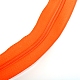 ナイロンインビジブルジッパーファスナー  洋服DIYソーイングアクセサリー用  オレンジ  91.4x2.6x0.2cm FIND-WH0068-23B-2
