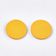 Painted Wood Cabochons WOOD-T021-17G-2