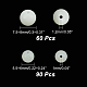 Chgcraft 150 шт. 6 стиля светящиеся бусины из солнечного камня светятся в темноте бусины из натурального камня круглые свободные бусины для изготовления браслетов своими руками G-CA0001-55-2