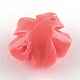 Flor teñida cuentas de coral sintética CORA-R011-30E-2