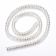 Chapelets de perles en hématite synthétique sans magnétique X-G-Q465-20S-2