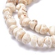 Brins de perles de magnésite naturelle TURQ-P001-02A-11-3