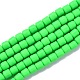 Chapelets de perle en pâte polymère manuel X-CLAY-ZX006-01-128-2