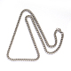 201 Stainless Steel Twisted Chain Curb Chain Necklaces NJEW-L416-06P-2