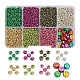 Kit de recherche de perles de style couleurs métalliques pour la fabrication de bijoux à bricoler soi-même DIY-YW0004-56-1
