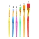 Plastic Children's Nylon Brush Head Tempera Paint Brush Set DRAW-PW0001-095-3