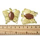 Ciondoli Goldstone sintetici&nbsp;G-M288-01G-21-3