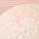 OLYCRAFT 1300Pcs 4 Size Pink Sequins with Hole PVC Laser Round Paillettes 0.6/0.8/1/1.2 Inch Large Sequins Craft Paillettes Loose Sequins for Jewelry Making DIY Sewing Crafts PVC-OC0001-11A-4
