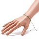 Set di bracciali con perline intrecciate in filo di nylon BJEW-JB06449-8