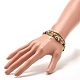 Agate naturelle perles rondes étendent bracelets BJEW-JB07294-03-5