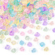 285 perles en plastique transparentes&nbsp;KY-TA0001-54-3