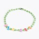 (venta de fábrica de fiestas de joyería) conjuntos de joyas para niños con cuentas acrílicas SJEW-JS00988-05-5