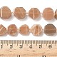 Natürliche sunstone Perlen Stränge&nbsp;G-I394-D22-5